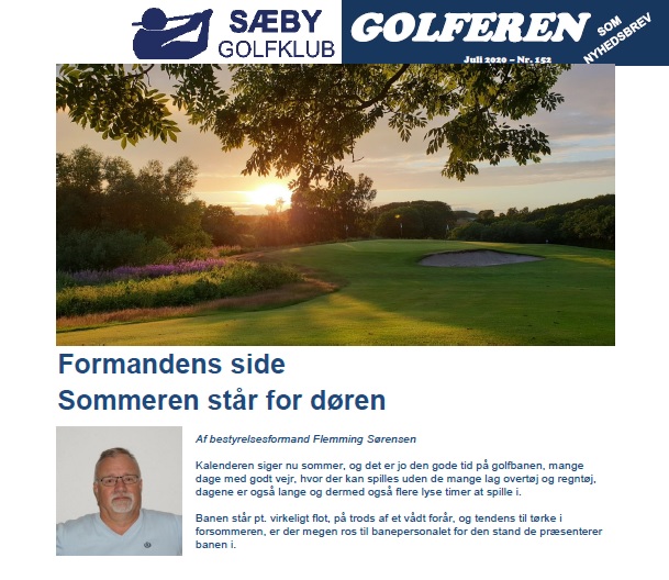 pension chauffør andrageren Klubben - Sæby Golfklub